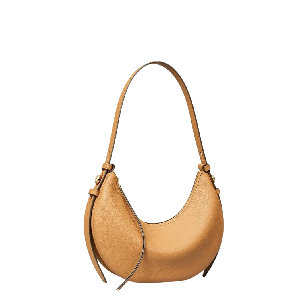 Elegant Tan Leather Shoulder Bag Everyday Style